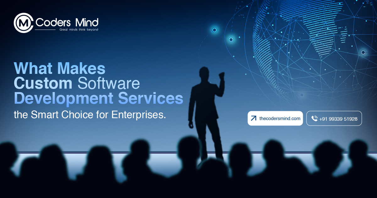 Custom software development services tailored to enterprise needs for flexibility, efficiency, and growth